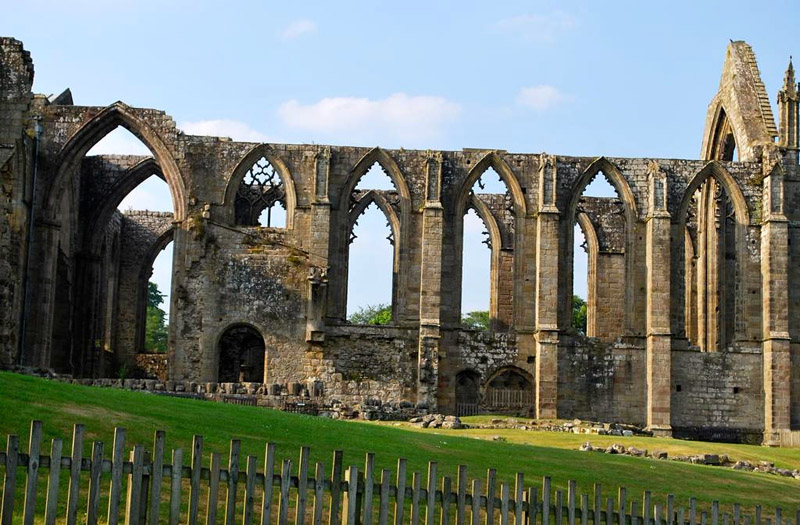 The Historic Ruins at Bolton Abbey