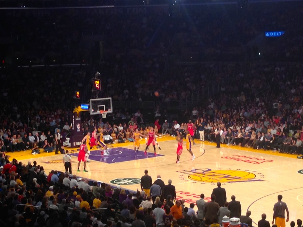 LA Lakers vs Houston Rockets Experience