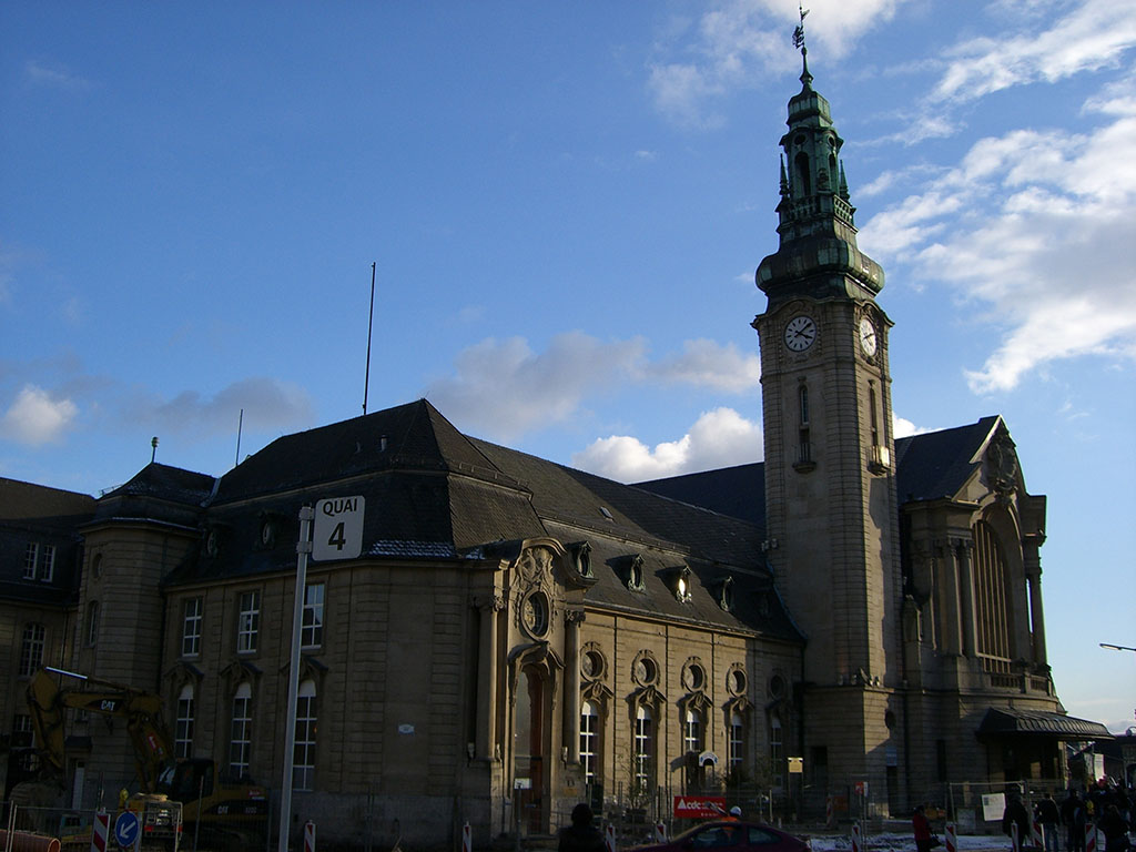 Estación de tren de la ciudad de Luxemburgo