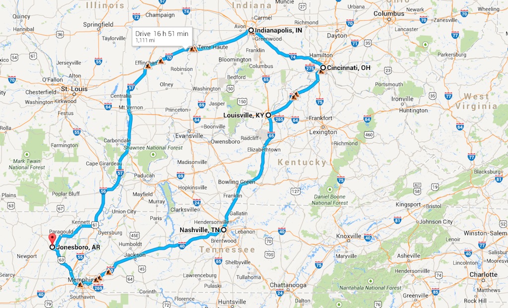 Road Trip Around The Ohio Valley