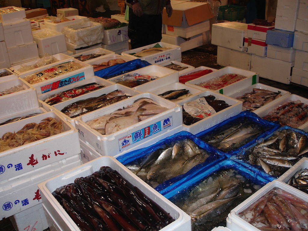 Mercado de pescado de Tsukiji