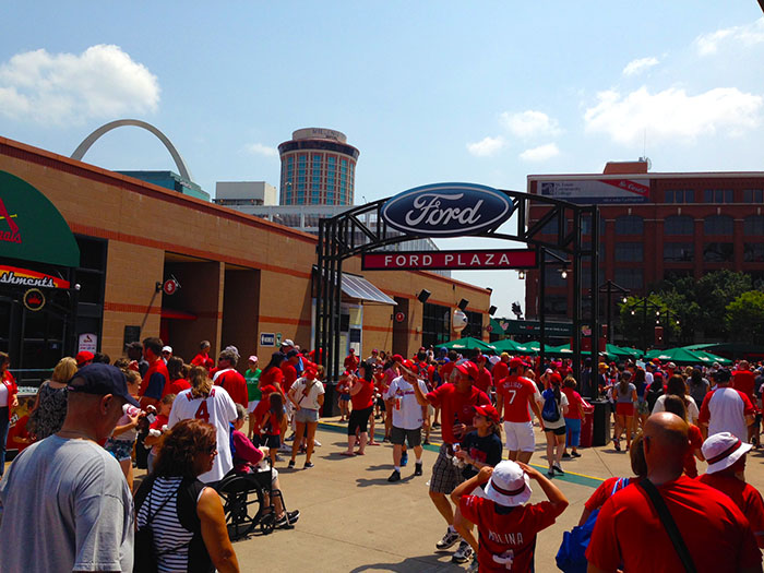 Vestíbulo del estadio Busch