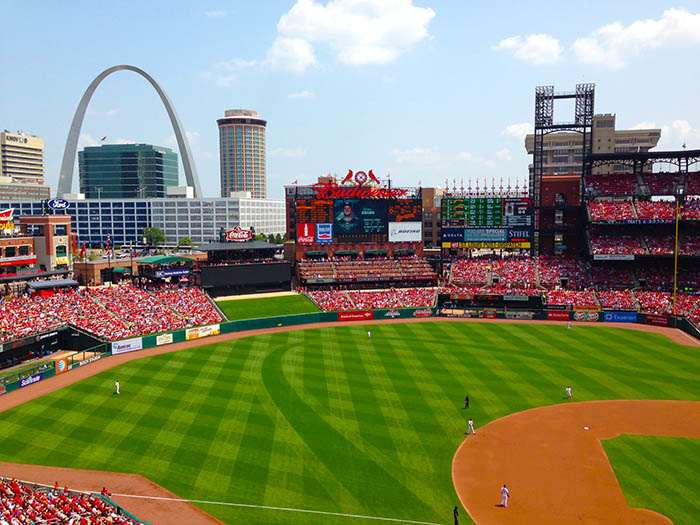 Busch Stadium. St. Louis Missouri  Busch stadium, Mlb stadiums, Baseball  park