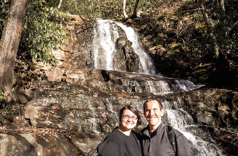 Hiking to Laurel Falls in the Great Smoky Mountains