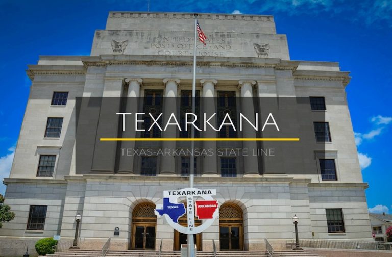 Arkansas State Line in Texarkana – An Iconic Location
