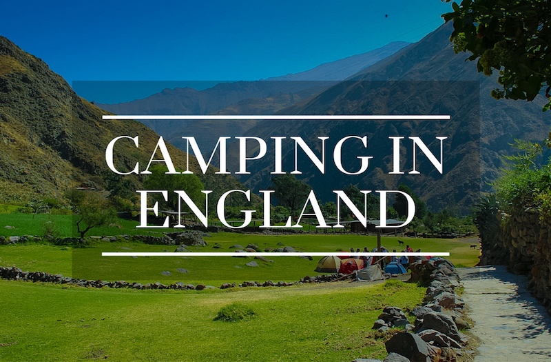 camping in england
