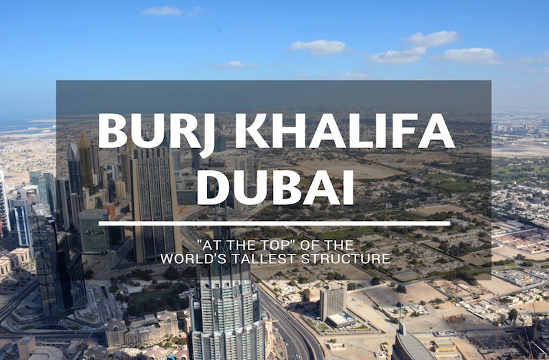 view from the top of burj khalifa