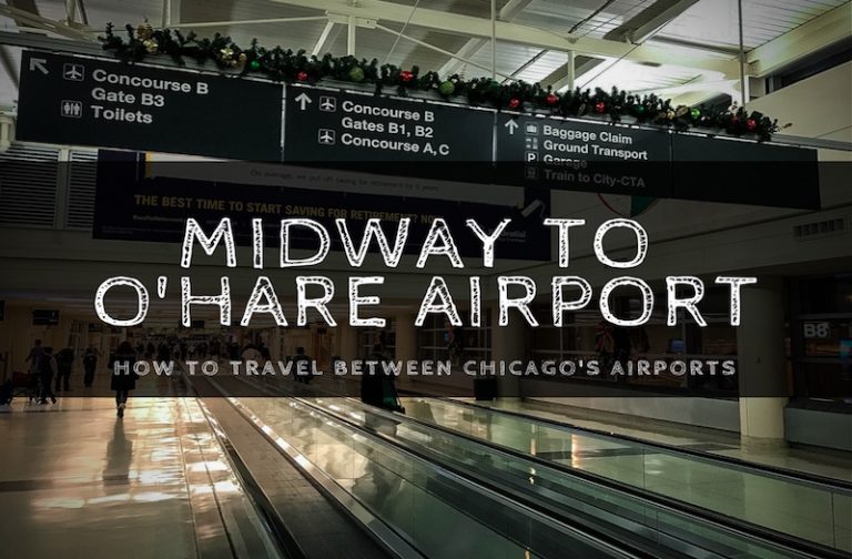 How to Get from Midway to O’Hare Airport with No Hassle?