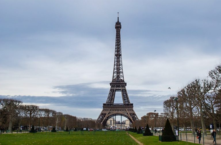 Climbing La Tour Eiffel