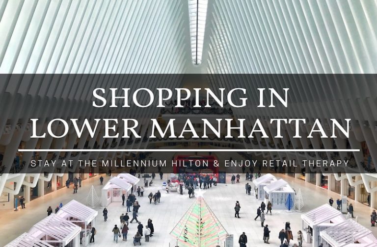 Shopping in Lower Manhattan – How to Enjoy the Best Package Deal?