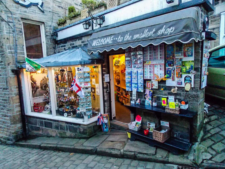 smallest shop haworth yorkshire