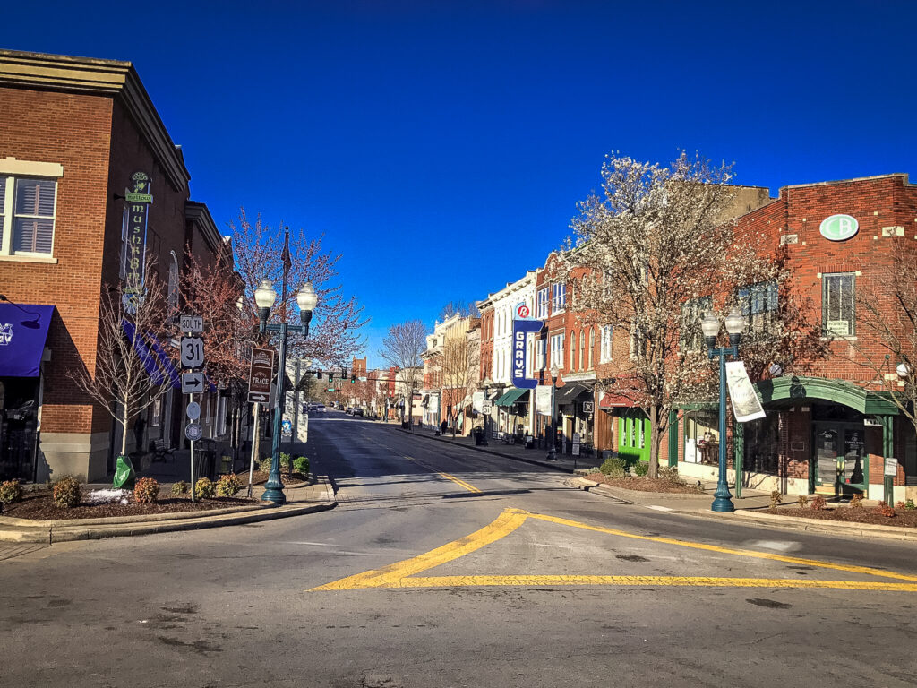 downtown franklin